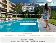 Tablet Screenshot of osttirol-tophotel.com